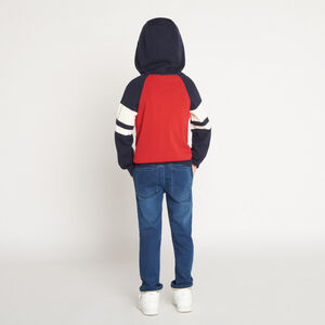 Vaquero efecto denim con bolsillos para niño 