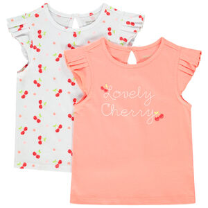 Pack 2 camisetas manga corta 