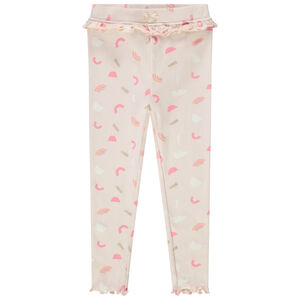 Camiseta larga acanalada con estampado de fantasía para bebé niña  Main Camiseta larga acanalada con estampado de fantasía para bebé niña