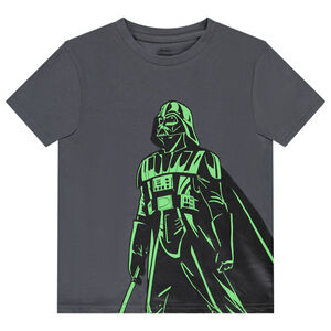 Camiseta de manga corta con estampado Star Wars Disney para niño 
