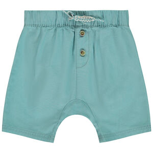 Bermudas en ripstop con solapas abotonadas para bebé niño 