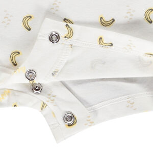 Lote de 2 monos cortos fantasía con motivos de elefante para bebé niño 