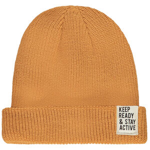 Gorro de punto de canalé para niño 