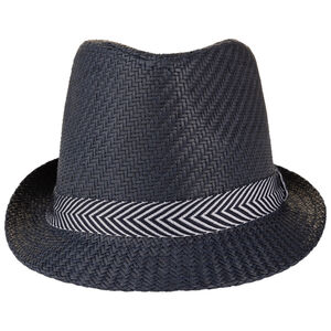 Borsalino trenzado con cinta tejida para bebé niño 