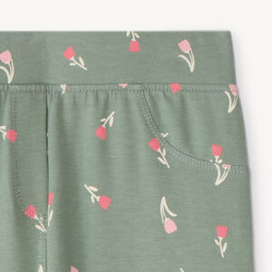 Jegging de felpa estampado niña 