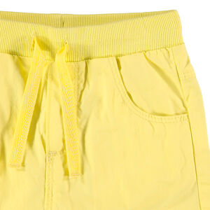 pantalon corto con Cintura de elastico y cordons  