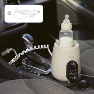 Calientabiberones y esterilizador 5 en 1 para casa y coche NutriSmart+ Mineral beige 