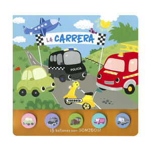 Libro con sonidos La carrera +36 meses 