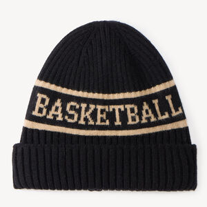 Gorro de canalé para niño con motivos deportivos 