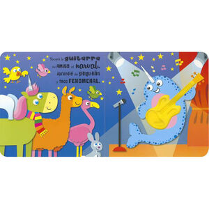 Libro El pequeño unicornio y su banda de rock +2A 
