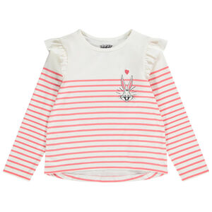 Camiseta de manga larga estilo marinero en punto con estampado de Bugs Bunny Warner para niña Main Camiseta de manga larga estilo marinero en punto con estampado de Bugs Bunny Warner para niña