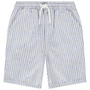 Bermudas de tela rayada para bebé niño 