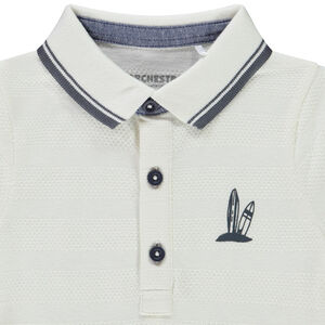 Polo manga corta print fantasía para bebé niño 