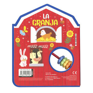 Libro con sonajero La granja +1 año 
