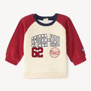 Sudadera para bebé niño con bordado de Spider-Man Marvel 