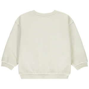 Sudadera de felpa oversize estampada para bebé niño 