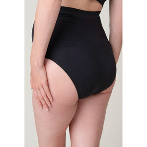 Pantalones de maternidad de cintura alta sin costuras en color liso 