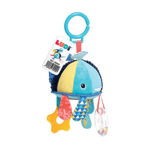 Peluche d'activités baleine à suspendre 