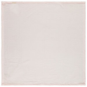 Manta de sherpa unicolor 75 x 75 cm 