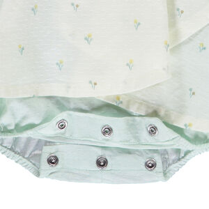 Combinaison corta vestido efecto 2 en 1 fantasía para bebé niña  Main Combinaison corta vestido efecto 2 en 1 fantasía para bebé niña