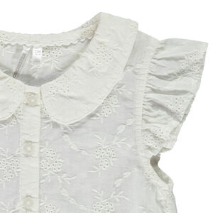 Blusa de bordado inglés para bebé niña  Main Blusa de bordado inglés para bebé niña