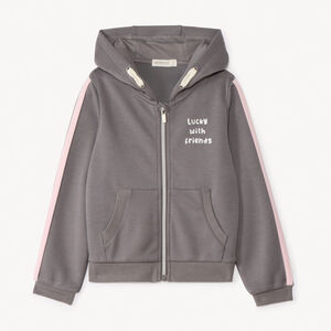 Chaleco de scuba impreso con capucha para niña 