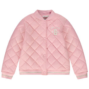 Bomber acolchado con parches London niña 