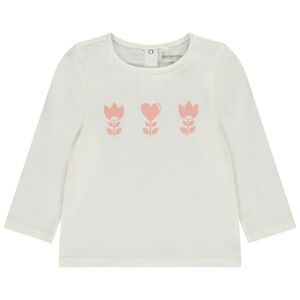 Camiseta manga larga estampado fantasía para bebé niña 