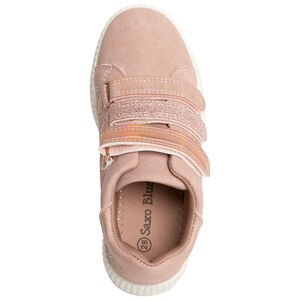 Zapatillas bajas rosas con suela gruesa para niña 