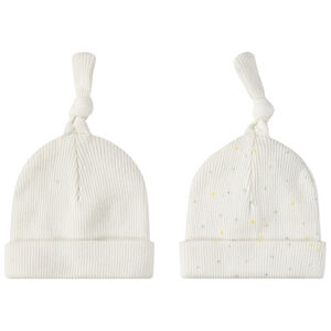 Pack 2 gorros detalle nudo 