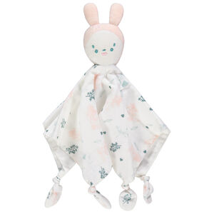 Doudou conejito con estampado vegetal 