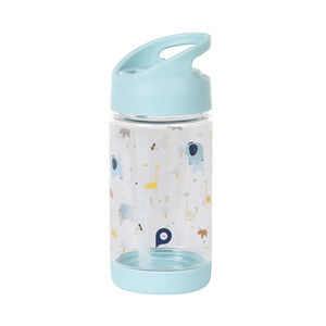 Botella de safari con pajita retráctil - 400ml 