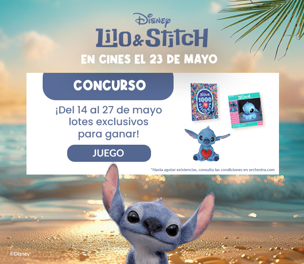 Concurso – Del 14 al 27 de mayo, ¡lotes exclusivos para ganar! Lilo & Stitch en cines el 21 de mayo