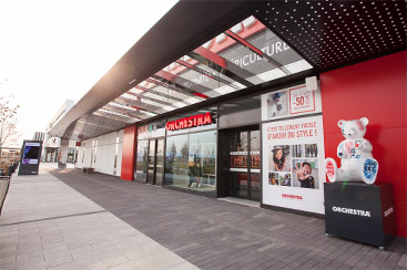 560 tiendas Orchestra en 40 países