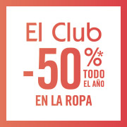 El Club: descuentos de hasta el 50% durante todo el año