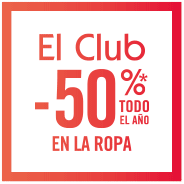 descuento Club Orchestra -50% en la ropa todo el año