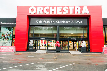 560 tiendas Orchestra en 40 países