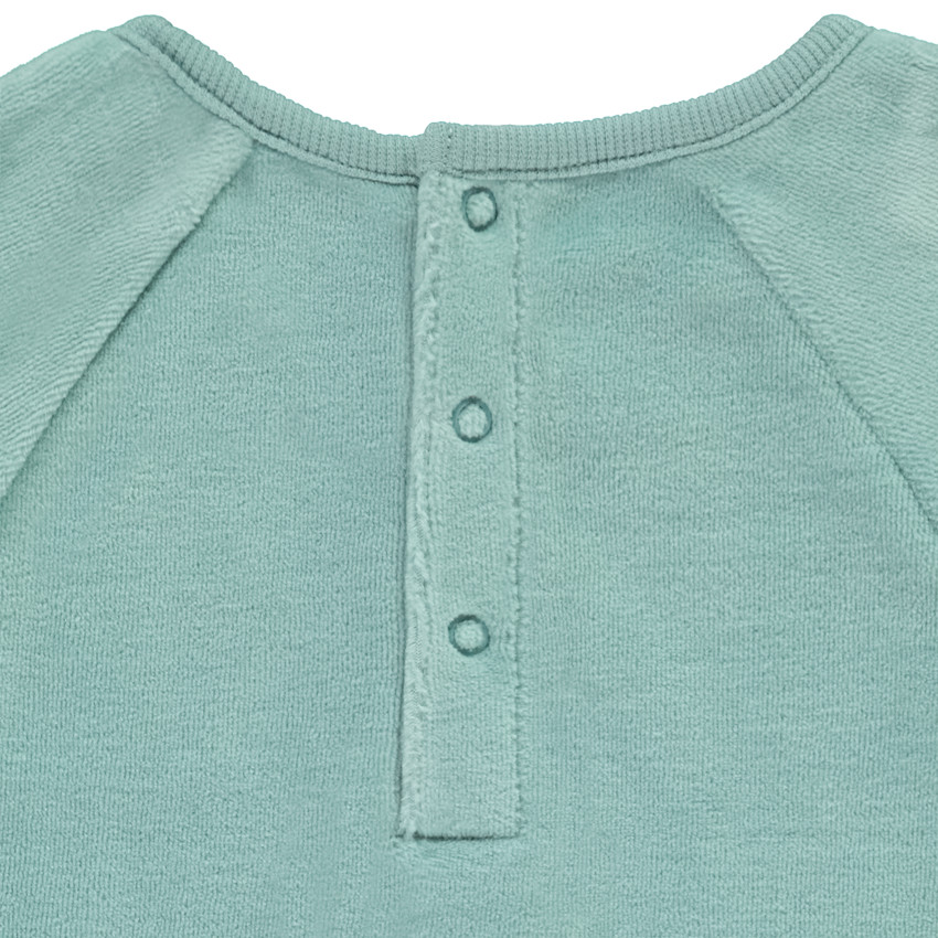 Pelele de terciopelo Tic & Tac Disney para bebé niño con acabados diferentes según la edad 