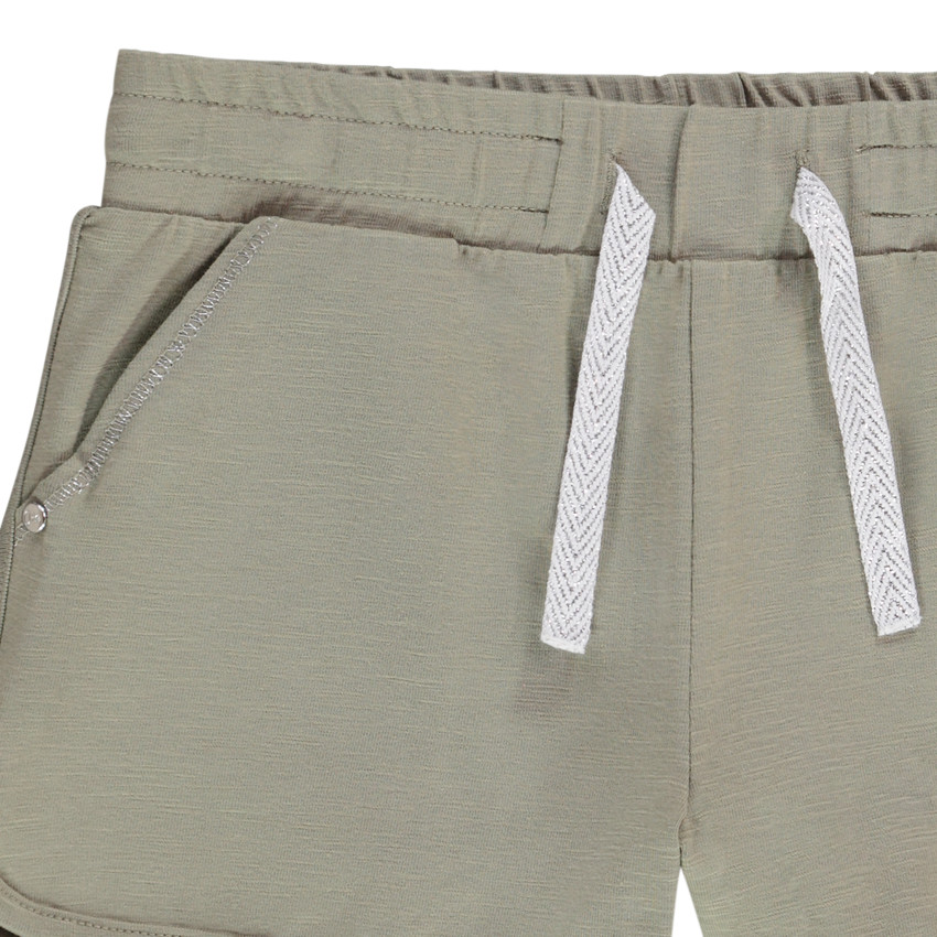 Short de punto liso para niña 