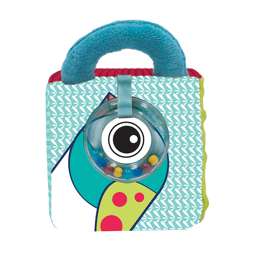 Cubo de actividades de tela Jungla +3M 