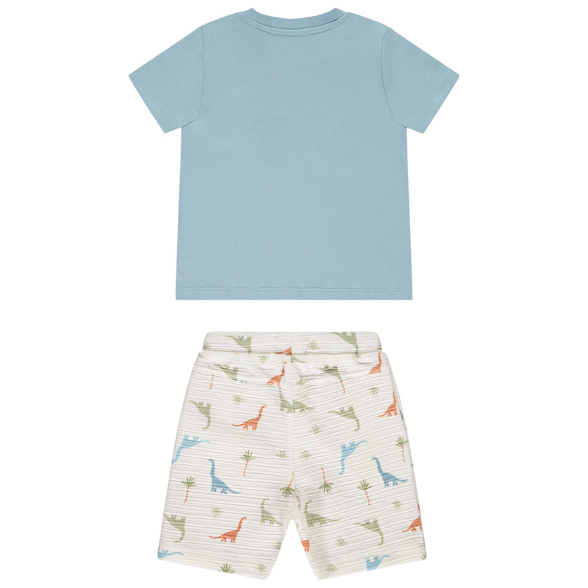 Conjunto de 2 piezas con motivos de dinosaurios para bebé niño. 