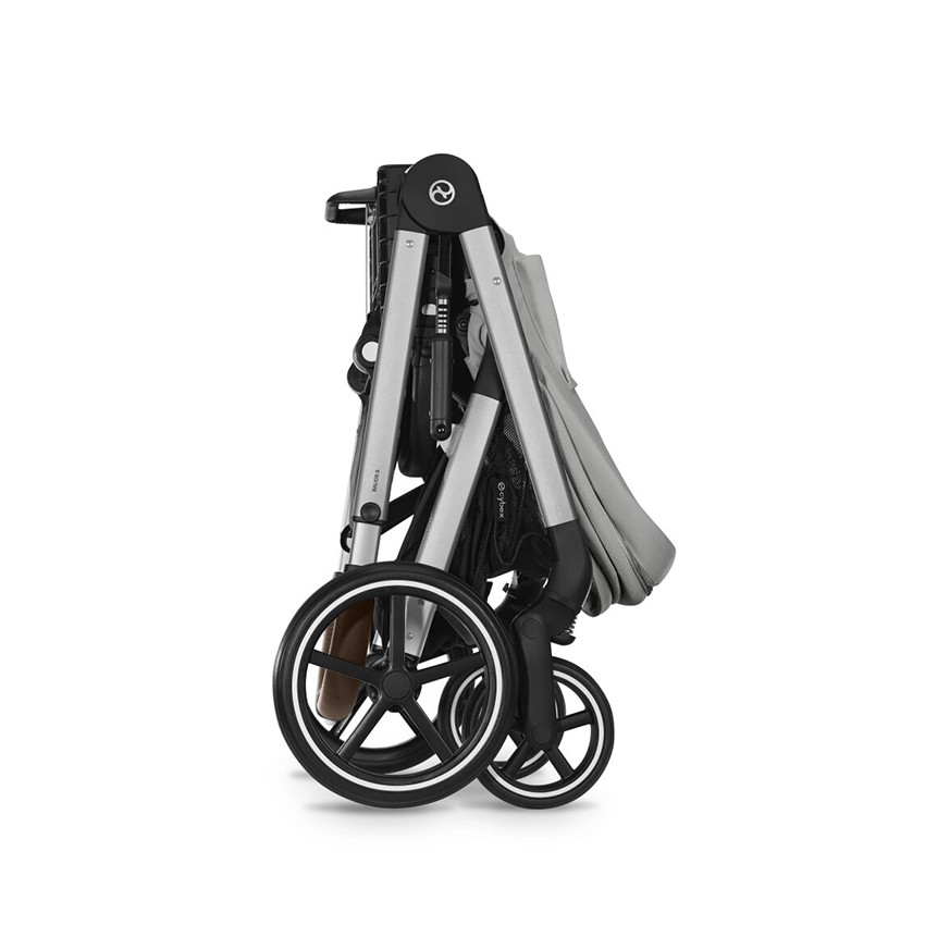 Poussette compacte Balios S Lux silver/stone grey 
