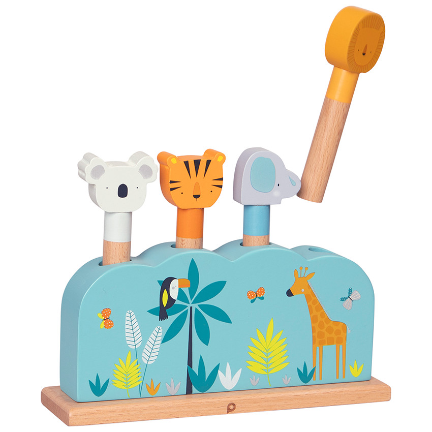 Puzzle de 6 piezas - Crazy jungle  Additional Puzzle de 6 piezas - Crazy jungle
