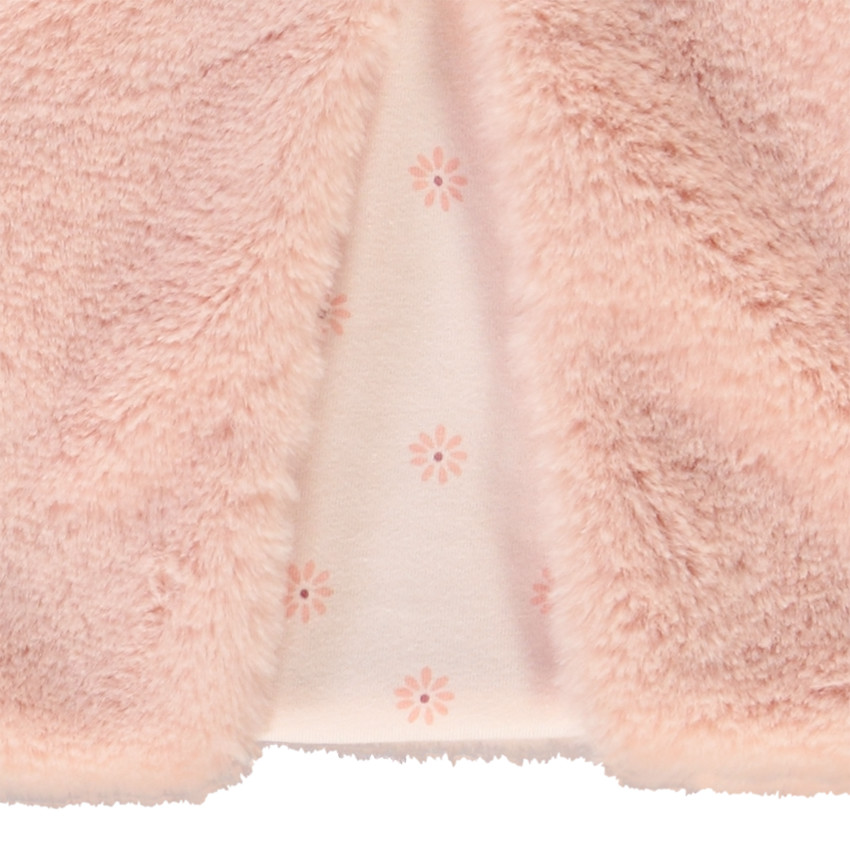 Chaleco de efecto piel de oveja + pelele para bebé niña con aperturas según la edad  Additional Chaleco de efecto piel de oveja + pelele para bebé niña con aperturas según la edad