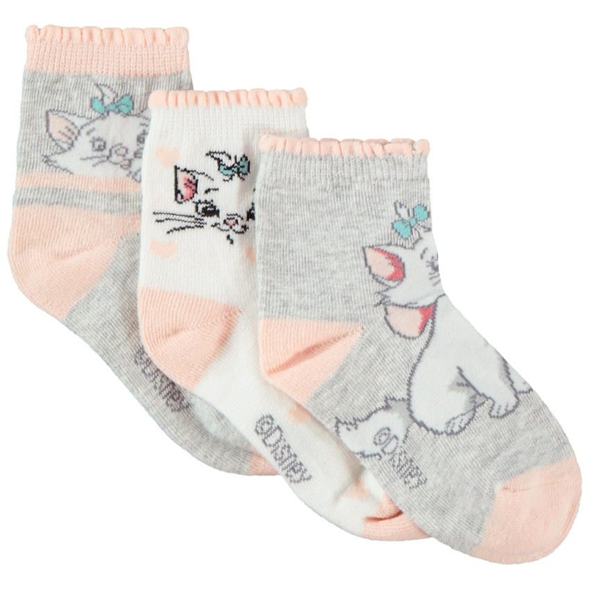 Pack de 3 calcetines Marie Aristogatos Disney  Additional Pack de 3 calcetines Marie Aristogatos Disney