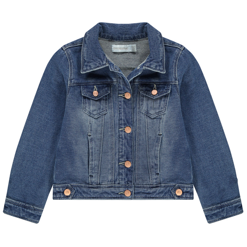 Chaqueta de felpa efecto desgastado con bolsillos  Additional Chaqueta de felpa efecto desgastado con bolsillos