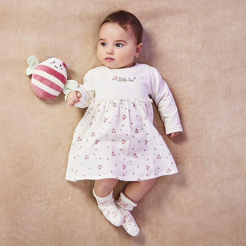 Peluche de abeja de terciopelo para bebé niña 