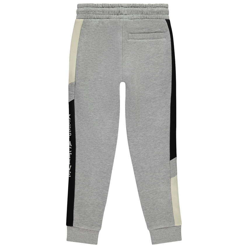 Pantalón de jogging efecto color block con estampado para niño  Additional Pantalón de jogging efecto color block con estampado para niño