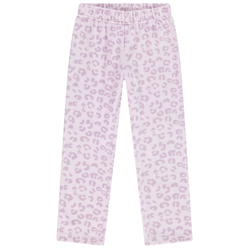 Pijama de 2 piezas de terciopelo con estampado para niña  Additional Pijama de 2 piezas de terciopelo con estampado para niña