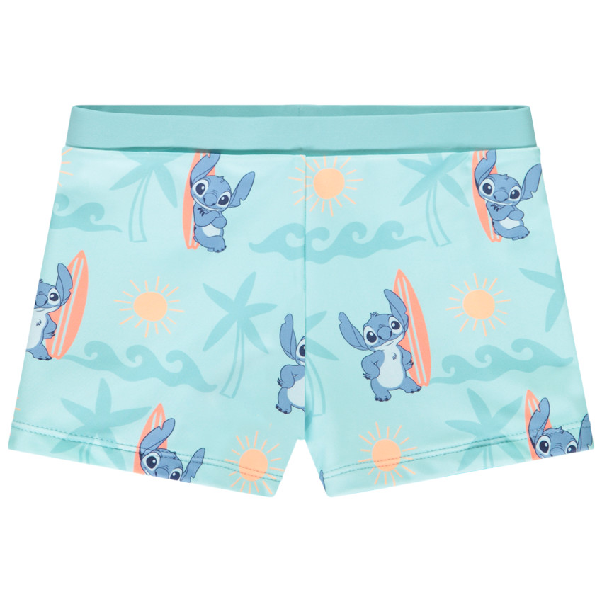 Boxer de bain imprimé Stitch Disney pour garçon 